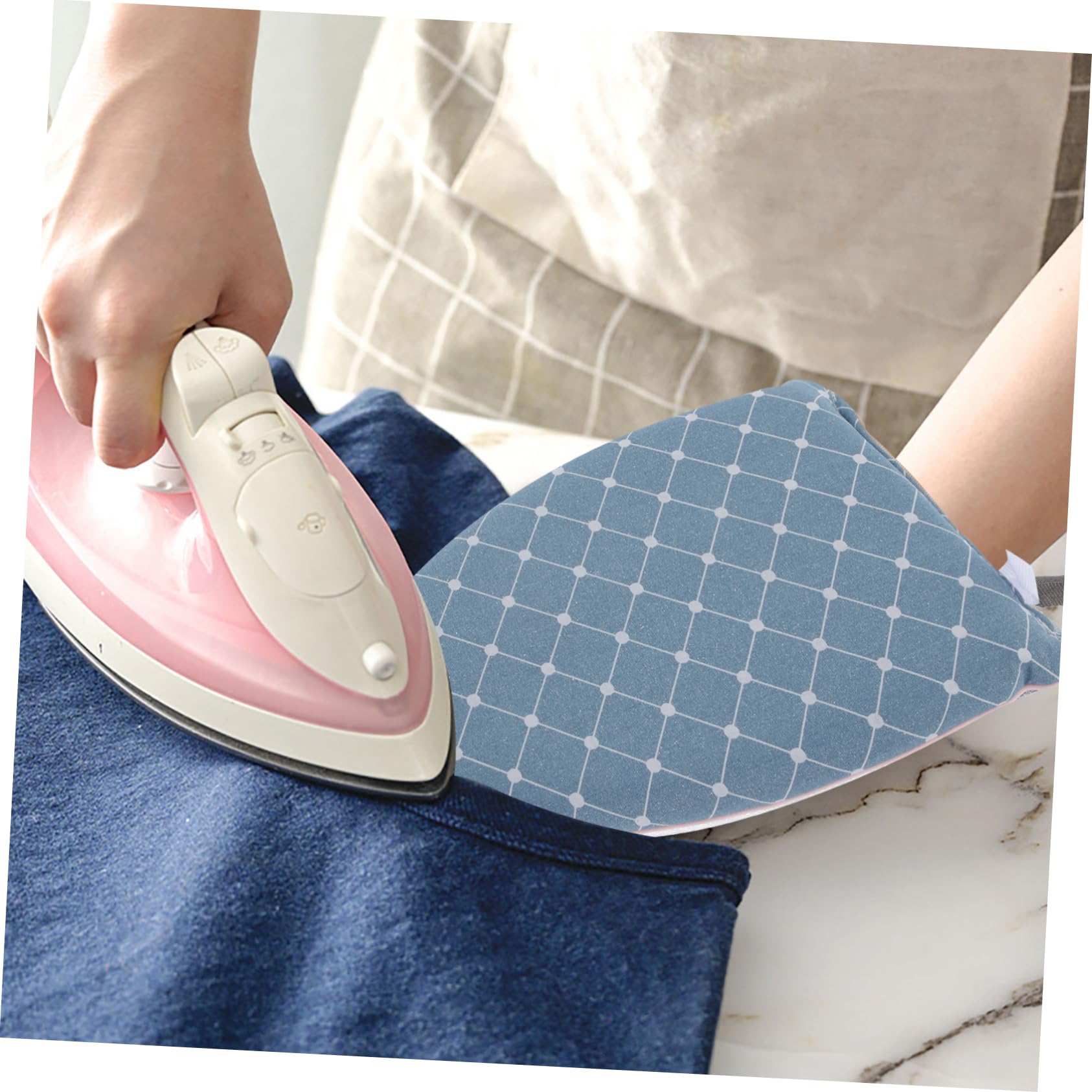 8stücke Teiliges Tragbarer Bügelhandschuhe Und Hitzebeständiger Handbügelbrett Für Sicheres Und Effizientes Dampfbügeln Für Reisen Hause Schützt Hände Und Kleidung