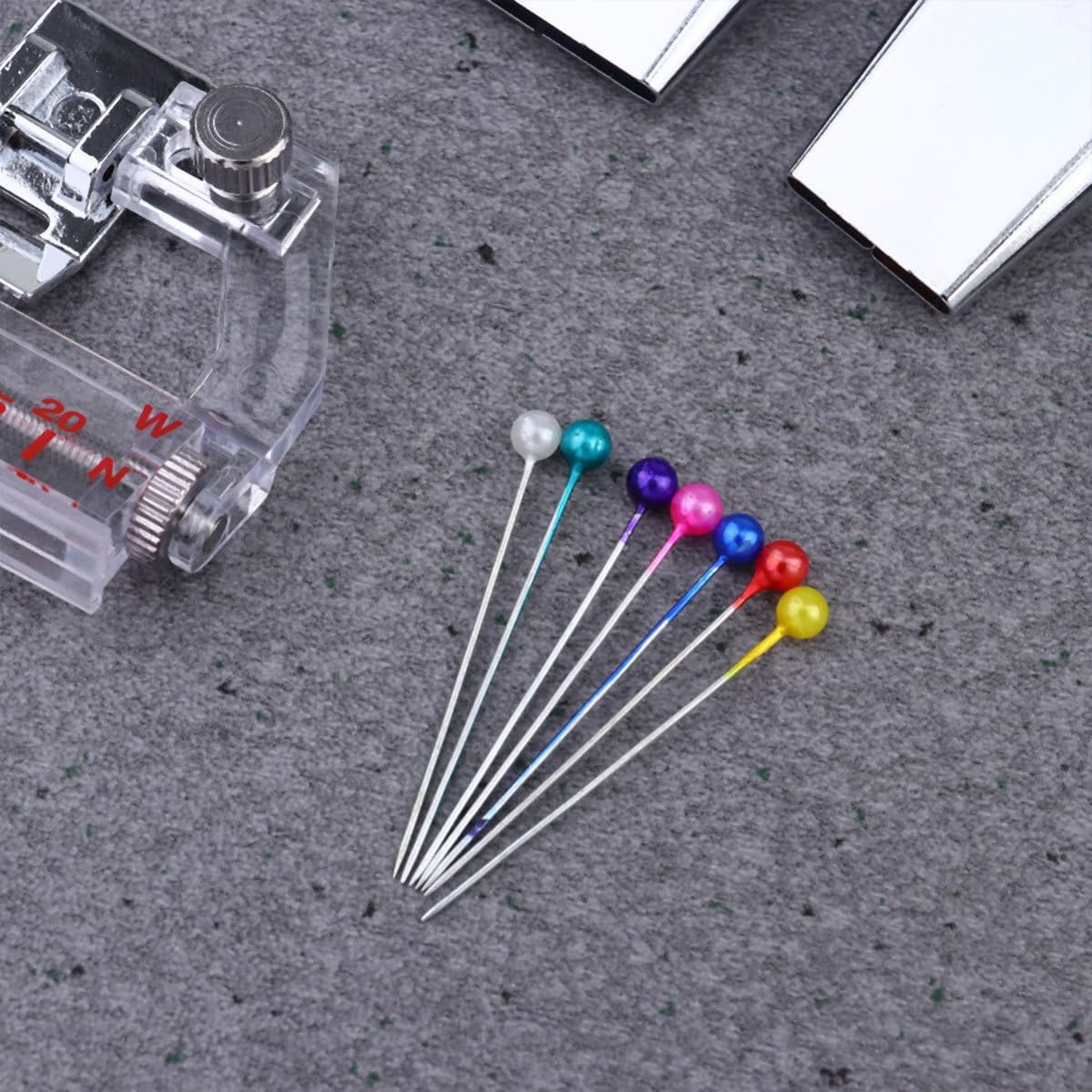 TOKIDNY Bias Tape Maker Set 4pcs with Awl Plastic and Metal Sewing Tape Makers for Ready for Sewing or Gluing and Quilting Projects