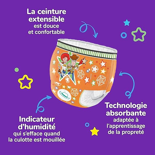 Huggies Pull-Ups, Trainers Day Nappy Pants for 2-4 Years, Size 6-7 Pull Up Nappies (40 Pants) - Potty Training Pants for Easy Toilet Training - Learn Wet from Dry - 3