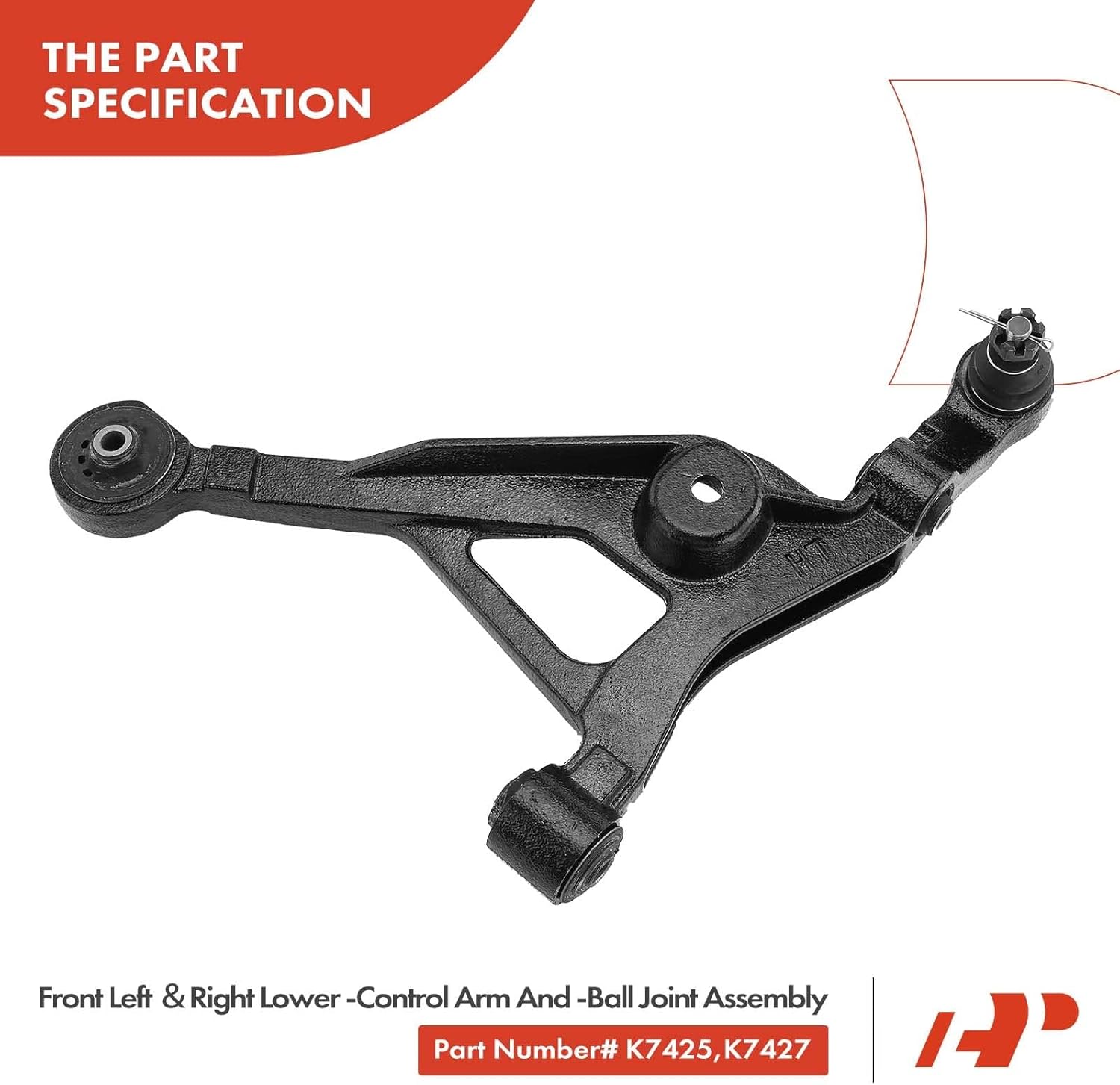 A-Premium Set of 12, Front Upper & Lower Control Arm, Inner & Outer Tie Rod End, Front & Rear Sway Bar Link, Compatible with 1995-2006 - Chrysler Sebring, Cirrus, Dodge Stratus, Plymouth Breeze
