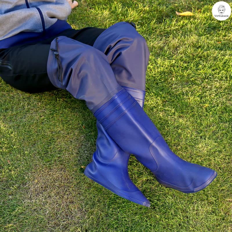 Image of VIPFARMER Farmer Shoes |Short Paddy Shoe|Rain Boots |Agriculture Shoes (Size-10)