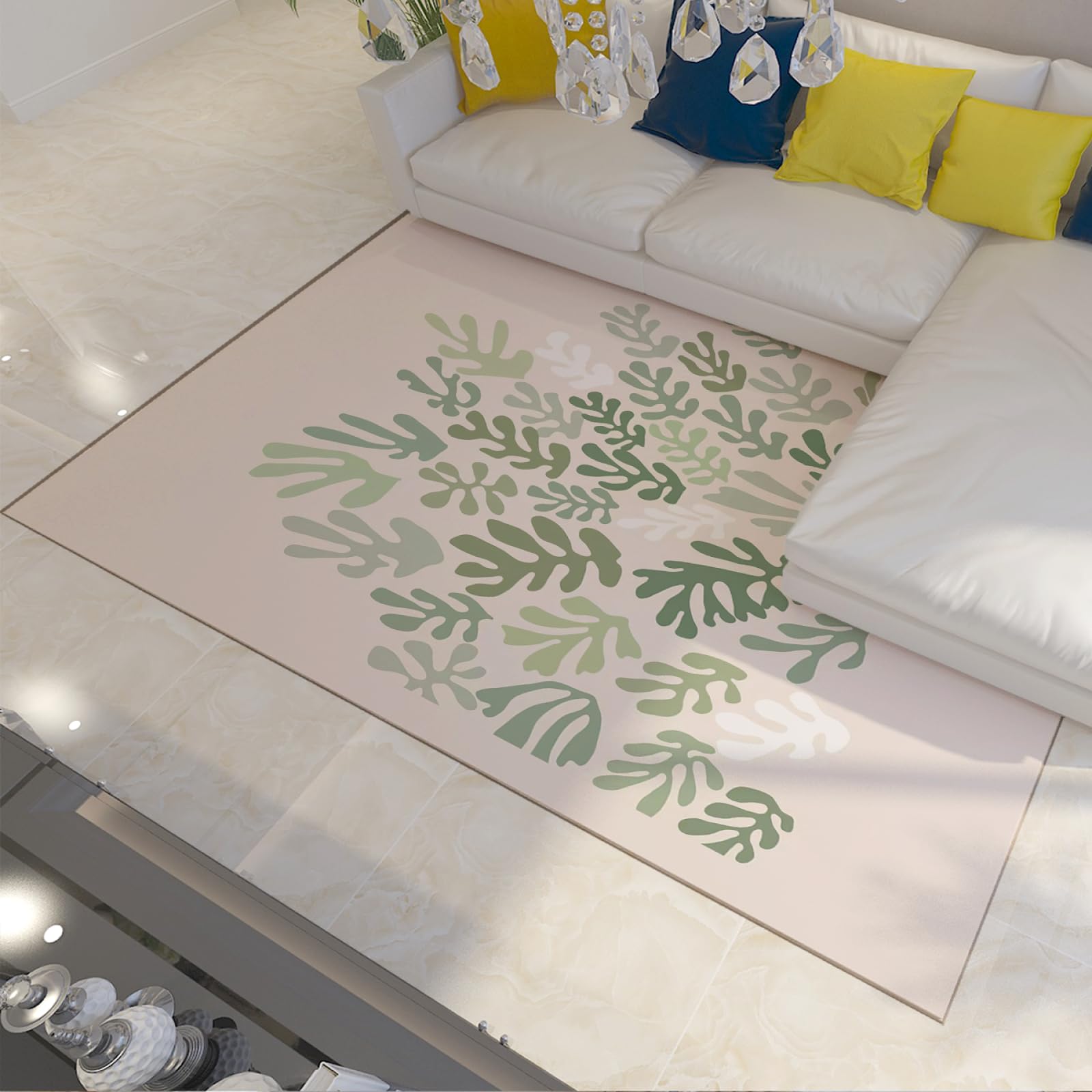 Tapis Matisse de sol moderne pour sublimer votre balcon ou patio 60x90