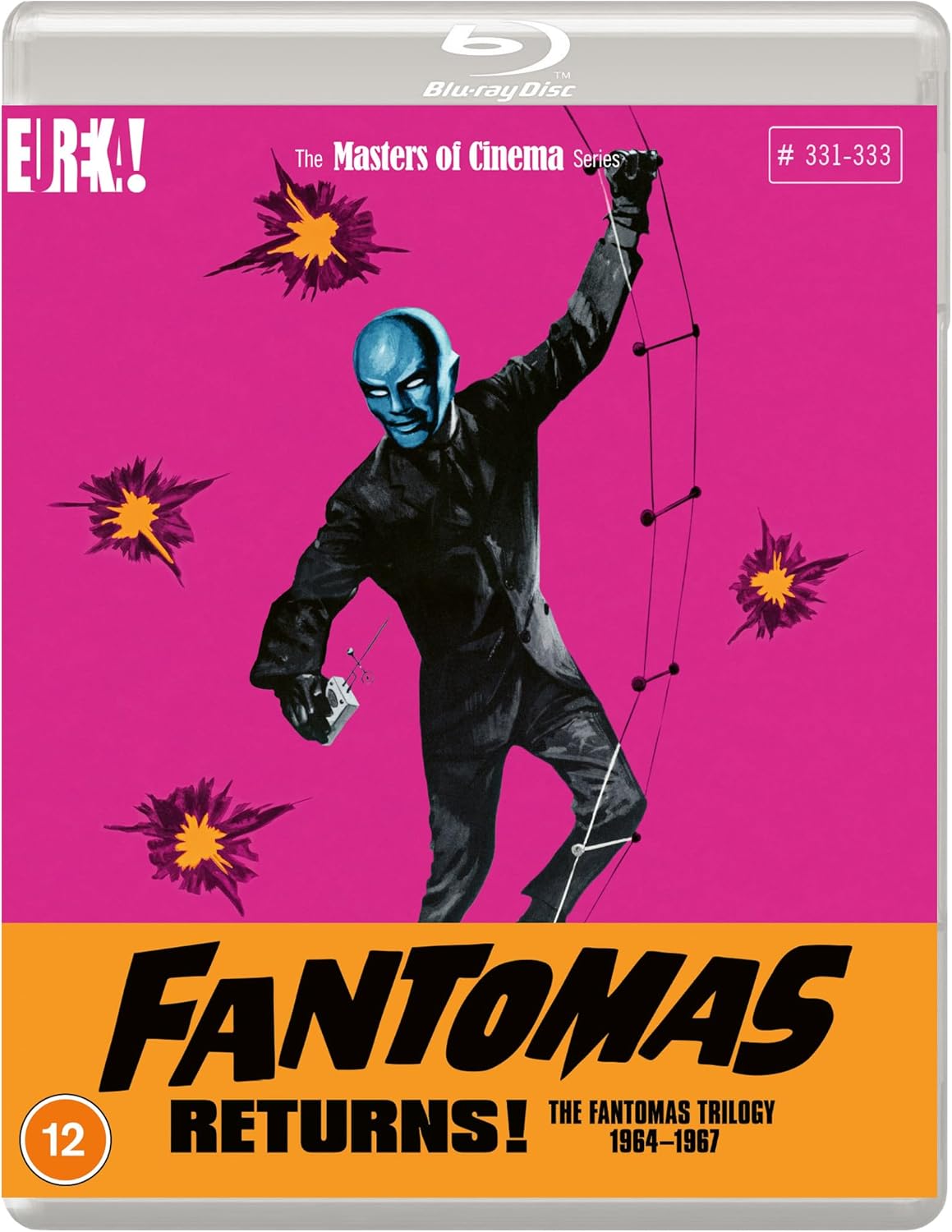 Fantomas Returns! The Fantomas Trilogy 1964-67 (UK Blu-ray Standard Edition)