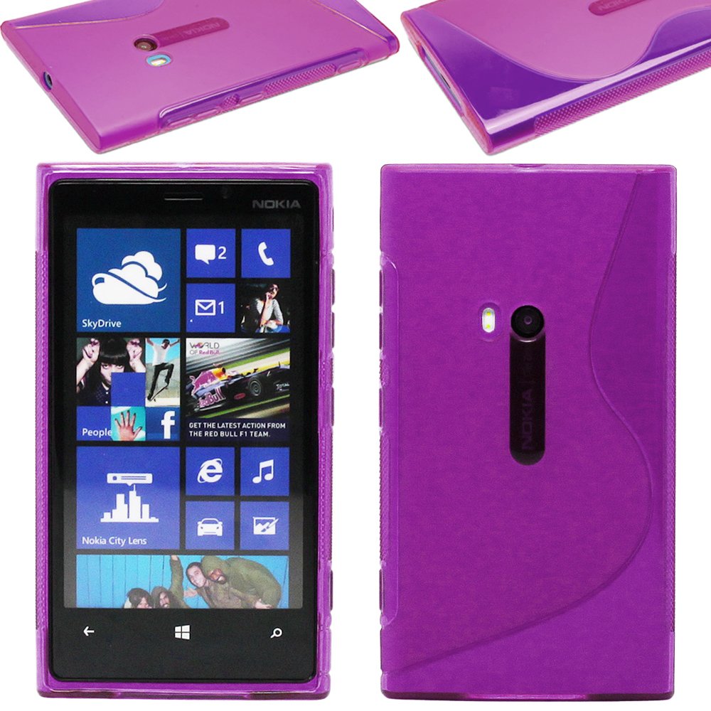 EbestStar Pacco Da 3 Cover In Silicone Gel Per Nokia Lumia 930 – Trasparente, Nero, Blu – Con Penna E 3 Pellicole Protettive