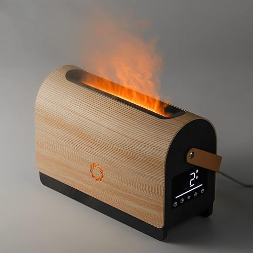 Miniatura 1 de Airthereal LF500M Difusor de llama difusor de aceite esencial aromático de 169fl oz humidificador ultrasónico de niebla fría modo de niebla