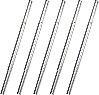 5PCS Golf Club Extensions Steel Shaft Iron Length Extension Kit Repair Replacement, Silver
