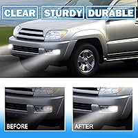 Vista 6 de Conjunto de luces antiniebla LED para 4 Runner 2003 2004 2005, un par de lámparas antiniebla delanteras con luces de circulación diurna y luces
