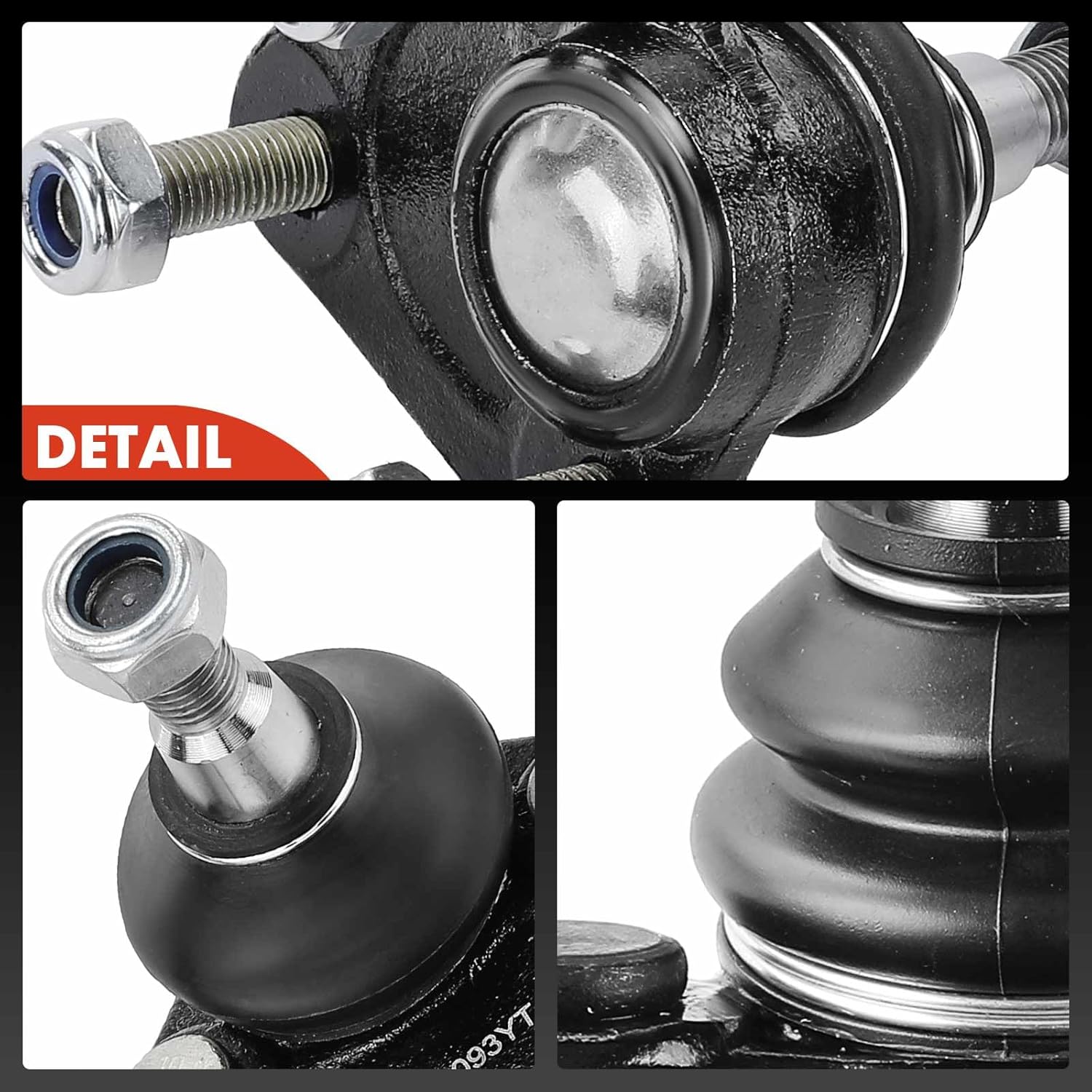 A-Premium 2 x Front Lower Ball Joint Compatible with Volkswagen Golf 2004, 2000-2006 Audi TT, 2000-2006 TT Quattro