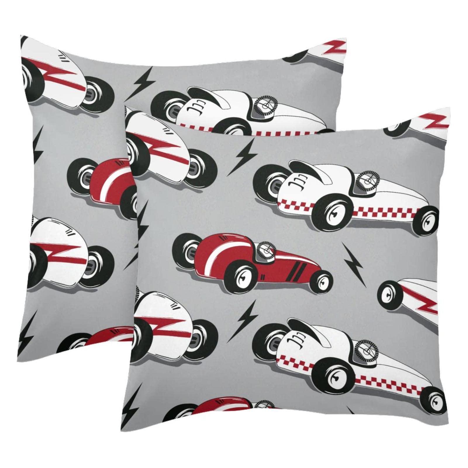 Kissenbezug Krankenwagen-Muster – Samtweich, 40 X 61 Cm, Mit Reißverschluss, Für Sofa & Bett