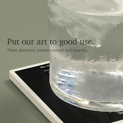 Miniatura 4 de Patente de pizarra, cámara con medidor de exposición (posavasos de cerámica absorbente, individual, parte trasera de corcho, decoración de mesa de