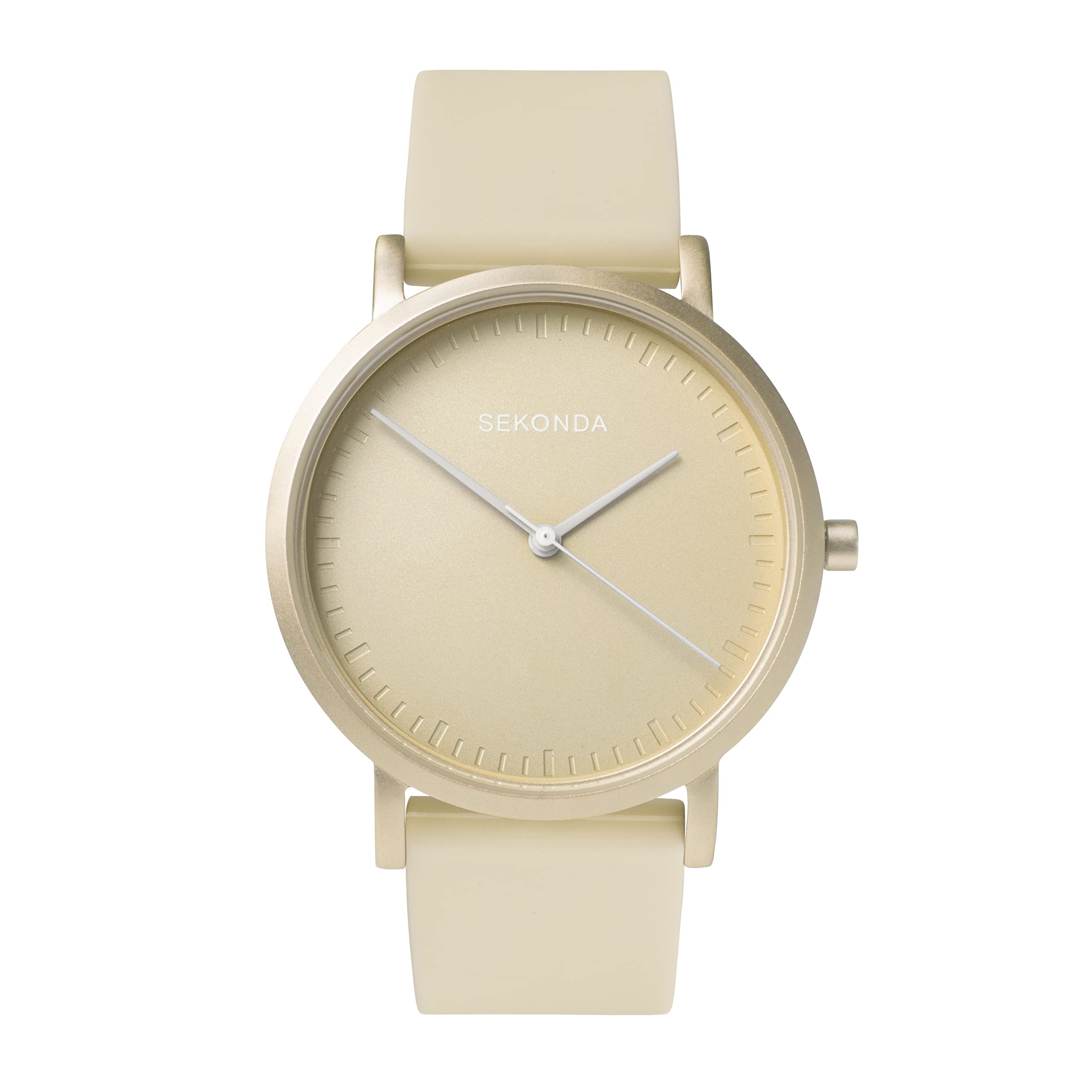 Sekonda Sekonda Palette Ladies Watch | Almond Case & Silicone Strap with Almond Dial | 40396