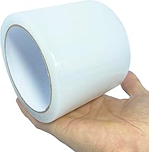 Greenhouse Repair Tape, 8 cm x 20 m, Waterproof, Clear Plastic Film, Heavy Duty UV Resistant for Greenhouse Plastic Coatings