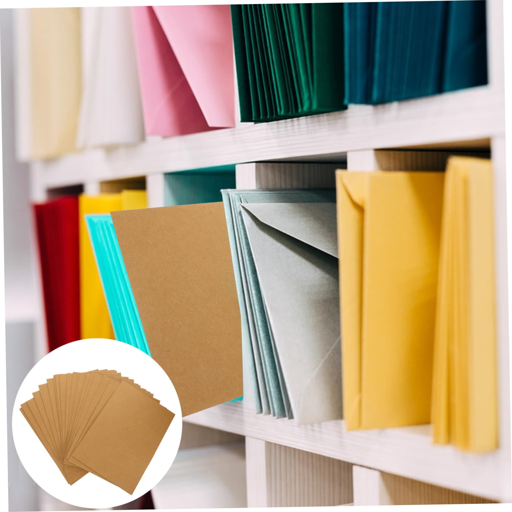 MAGICLULU Klemmbretter A4 20 Stück Dokumentenmappe aus Kraftpapier Papierordner fürs Büro Robust und Verschleißfest für Klassenunterlagen und Angebote