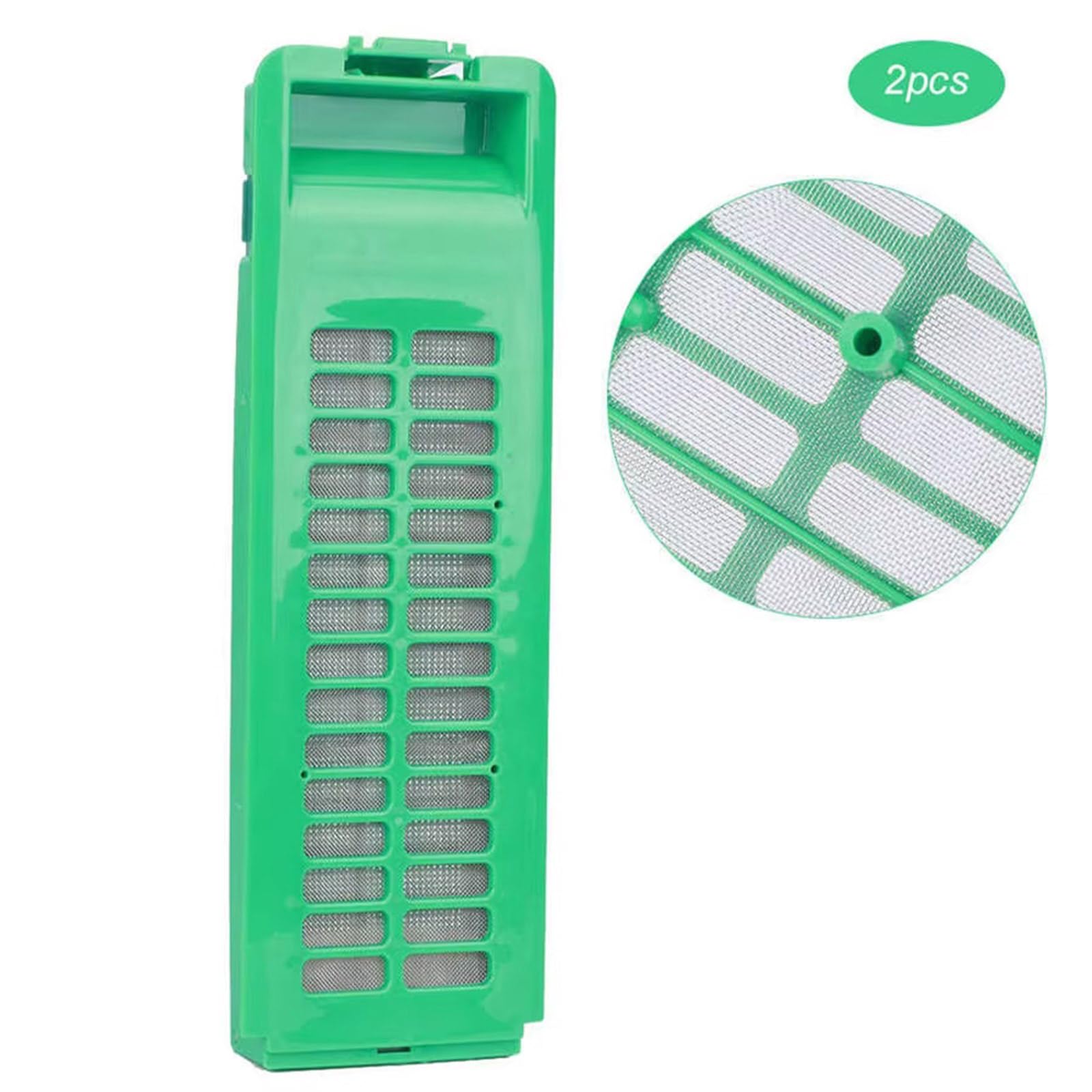 2 Pezzi Filtro Lavatrice, Filtro Lanugine, Filtro Tappo Pompa di