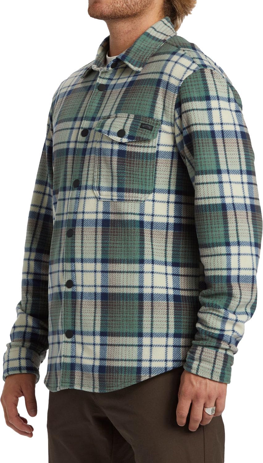 Billabong, Furnace Flannel Shirt - Men's, Taupe, M - Image 2