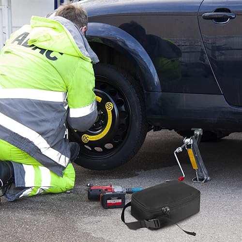 Miniatura 4 de Homakover Funda de transporte compatible con VacLife inflador de neumáticos compresor de aire portátil bomba de aire para bicicletas de automóvil