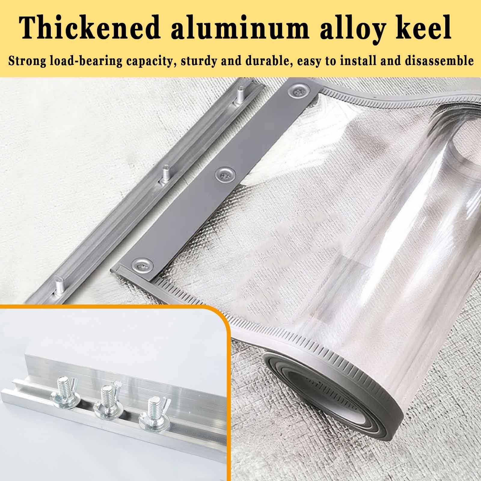 Rideau À Lanière PVC Transparent Rideau De Porte Laniere Plastique Rideaux À Lamelles Verticales Rideau Exterieur Porte Anti Chaleur Impermeable(0.25cm,W50cmxH250cm)