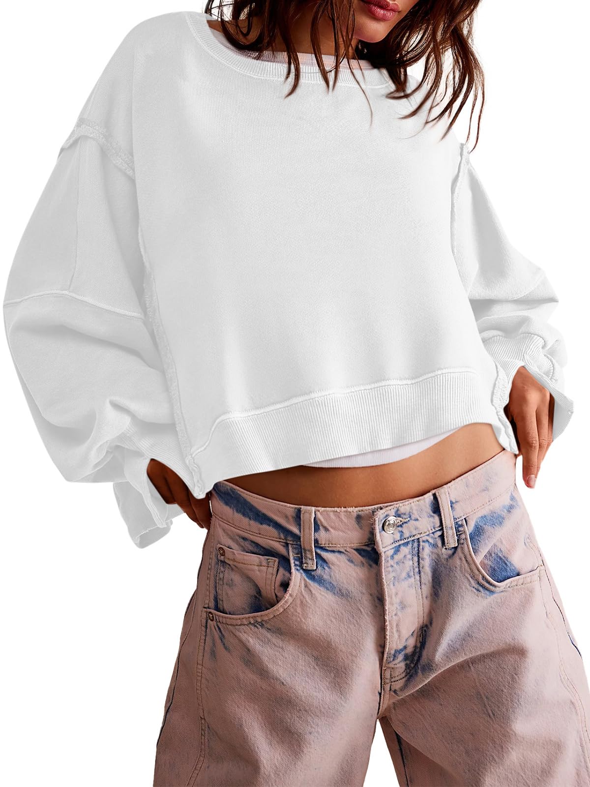 Zwurew Side Slit Crewneck