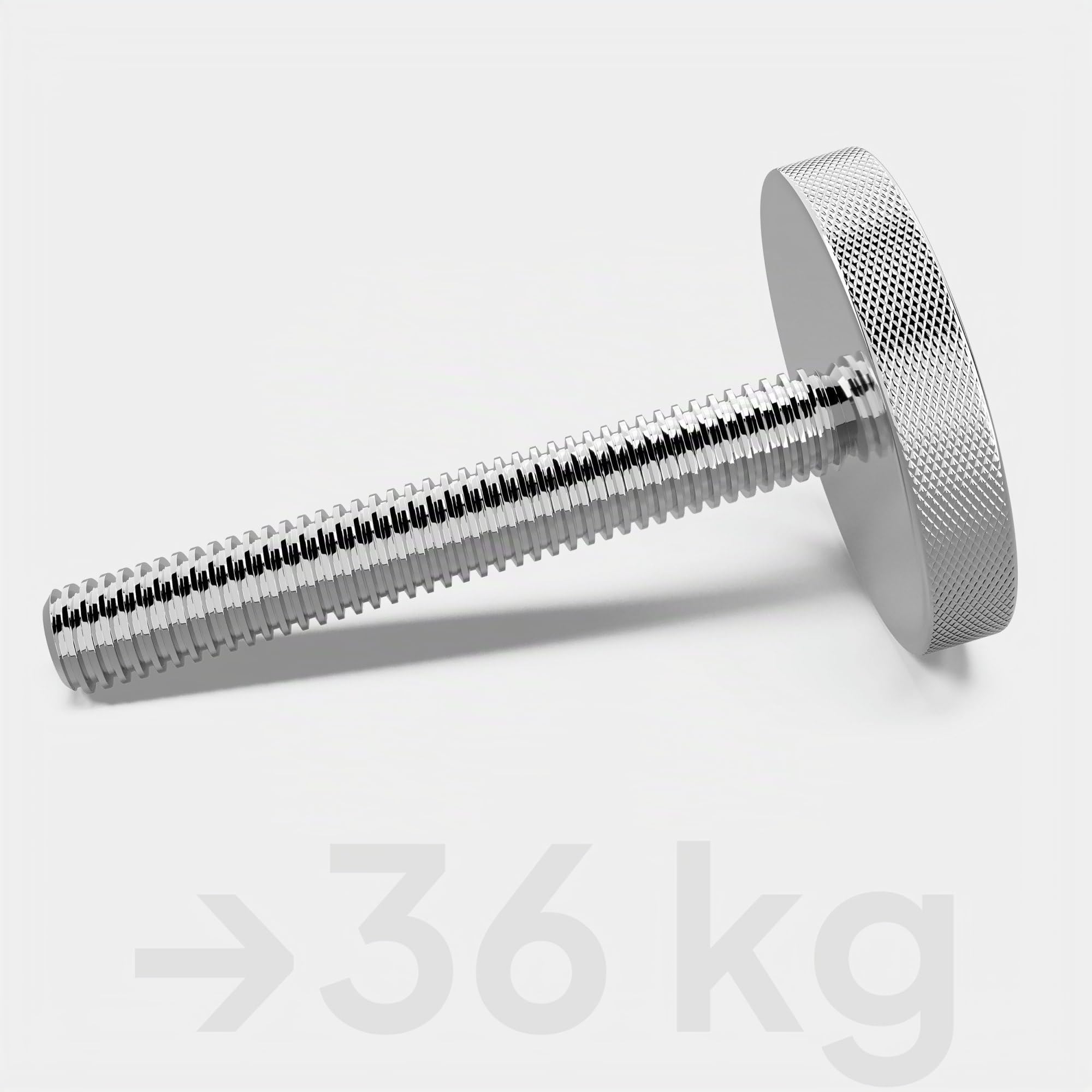 Zipro Mancuernas ajustables, diseño cuadrado antideslizante, 16-24 kg, ideal para entrenamiento en casa, forma cuadrada, gimnasio en casa, fitness