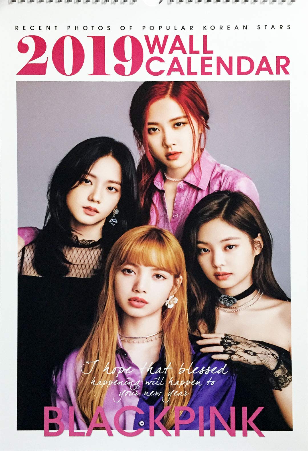 BLACKPINK 2019年カレンダー、メモ帳、ポスター写真集 BLACKPINK 2019年カレンダー、メモ帳、ポスター写真集