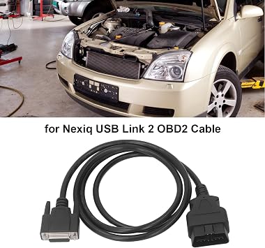 16PIN OBD2 Cable, OEM 493113 124032, OBDII Cable for Diagnostic Scan Tool Replace and Upgrade the Old OBD2 Diagnostic Line, for All J1962 Vehicles