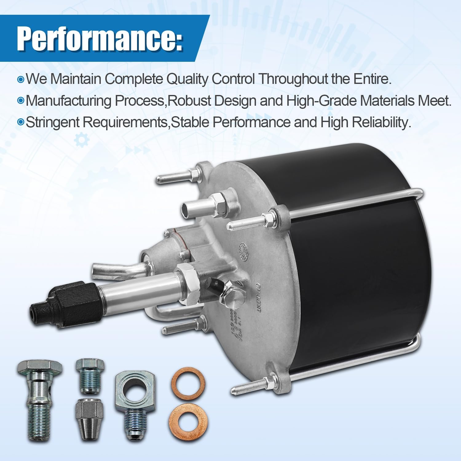 204-05701 Brake Booster Comaptible with Isuzu Truck D500 6BG1 replace# 20405701