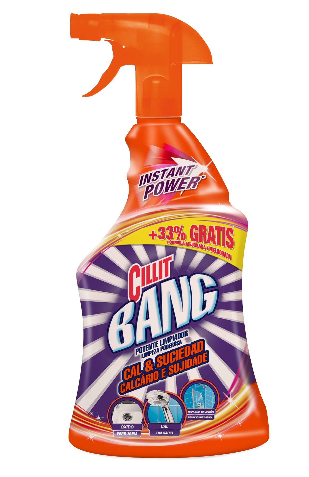 Cillit Bang Power Cleaner Grime and Lime 750 ml (Pack of 6)