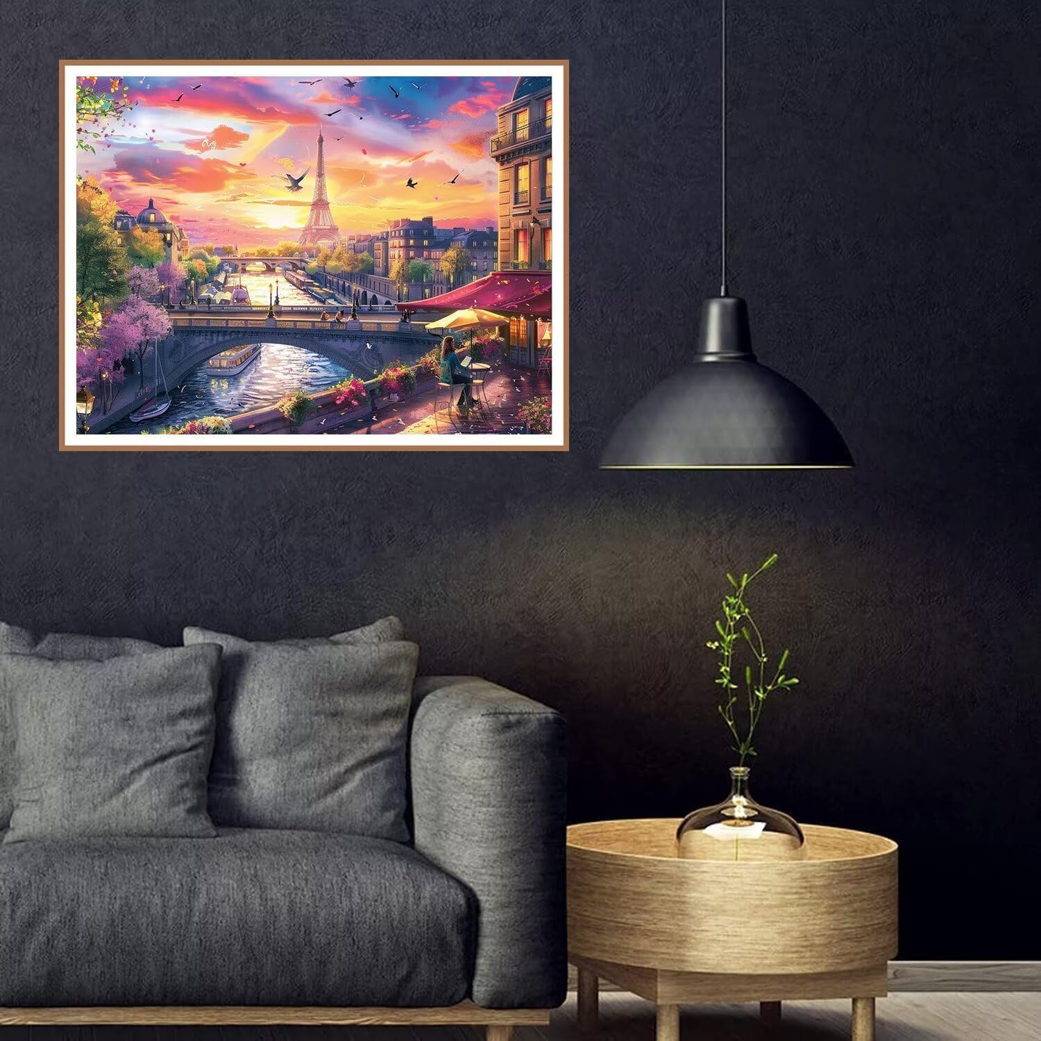 ダイヤモンドアート市 ダイヤモンド刺繍 全面貼り付けタイプ ダイヤモンドペインティング 鳥 ダイヤモンド アート ダイアモンド四角い