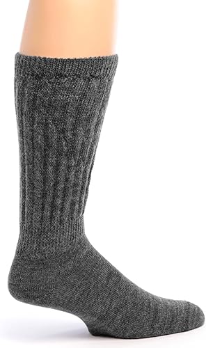 Miniatura 3 de WARRIOR ALPACA SOCKS - Peso Regular - Terapéutico Diabético - Suelto Top Extra Ancho - Unisex