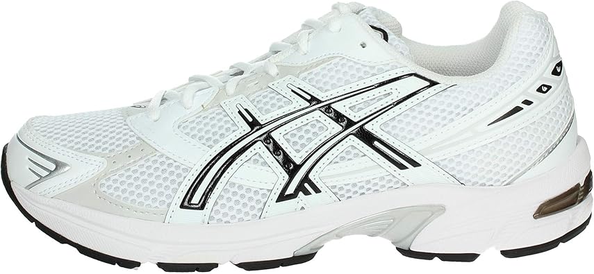 Asics Gel - 1130 White / Black 1201B019-100 Mens Size 9 Medium