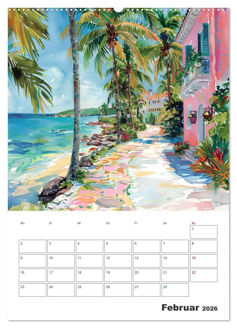Sand zwischen den Zehen (hochwertiger Premium Wandkalender 2026 DIN A2 hoch), Kunstdruck in Hochglanz: Sand zwischen den Zehen: Poetische Gedanken ... Magie des Meeres einfangen. (CALVENDO Natur)