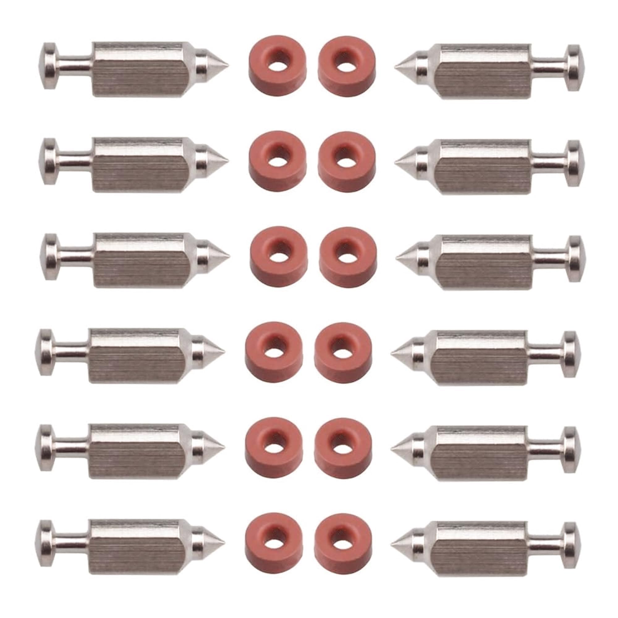 Amazon.com : OXCANO 398188 Carburetor Needle and Seat Rebuild Kit