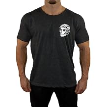 Fat Gripz New FGZ Skull Shirt - Grey White