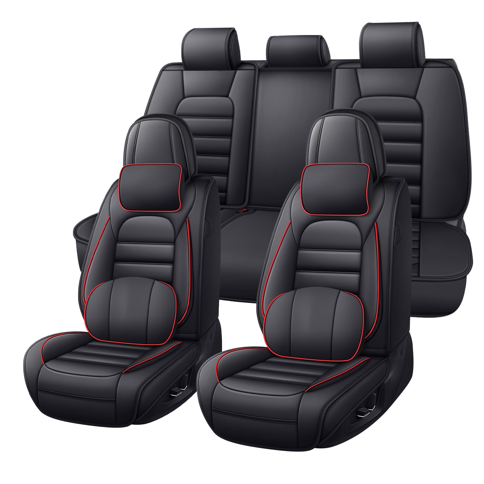 for Dodge Ram 1500 2008-2025 Truck Seat Covers Waterproof Seat Cushions Car Seat Protector Luxury Automotive Interior Accessories