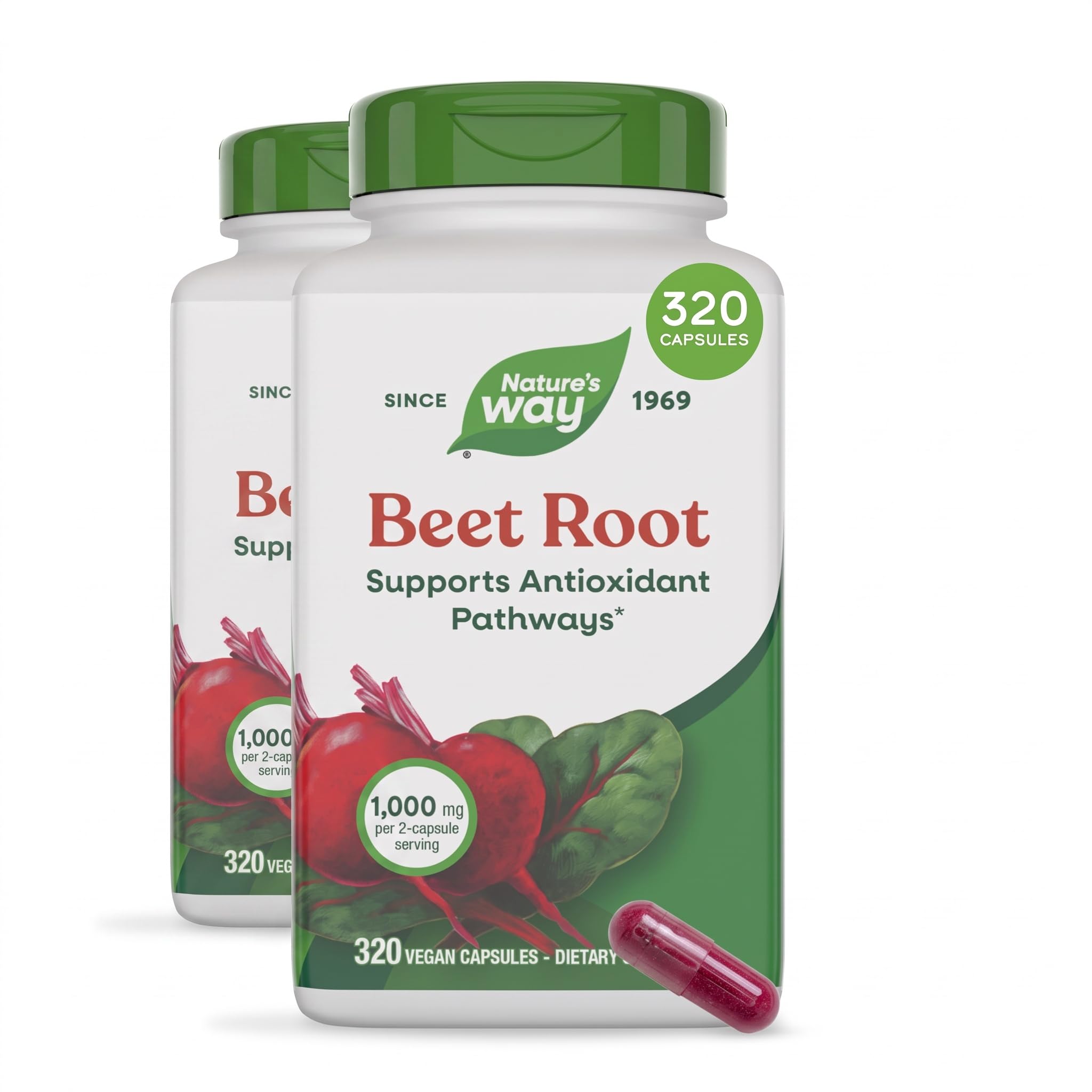 Nature's Way Beet Root Capsules, Supports Antioxidant Pathways*, 100 ct — Amazon image 10
