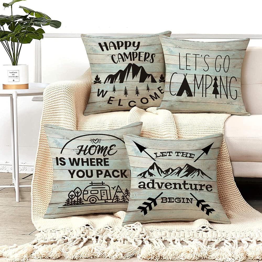 camping pillow covers