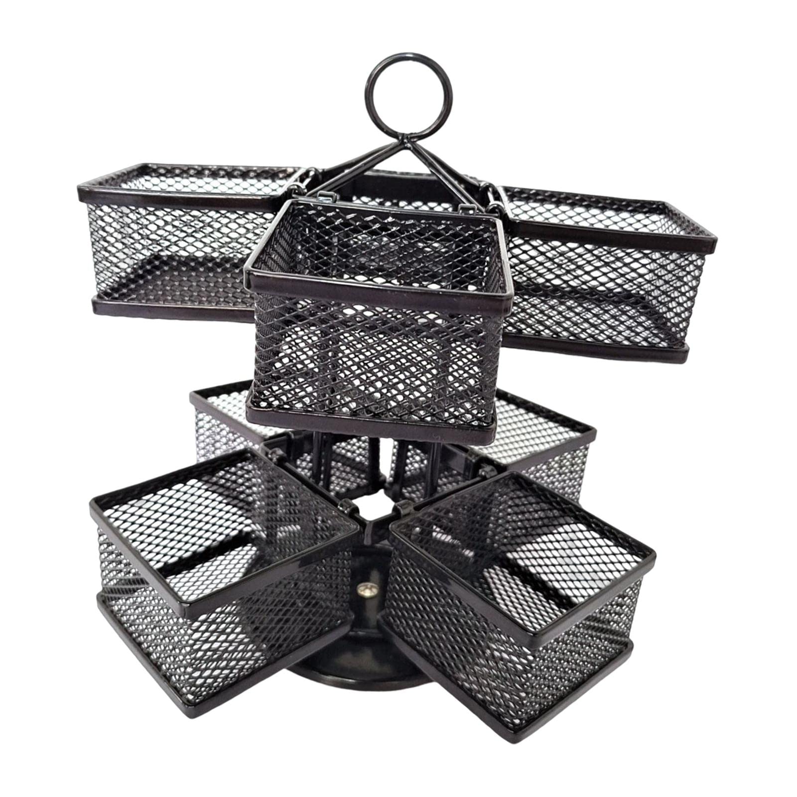 Présentoir à thé à 9 compartiments, boîte de rangement pour sachet de tisane et café