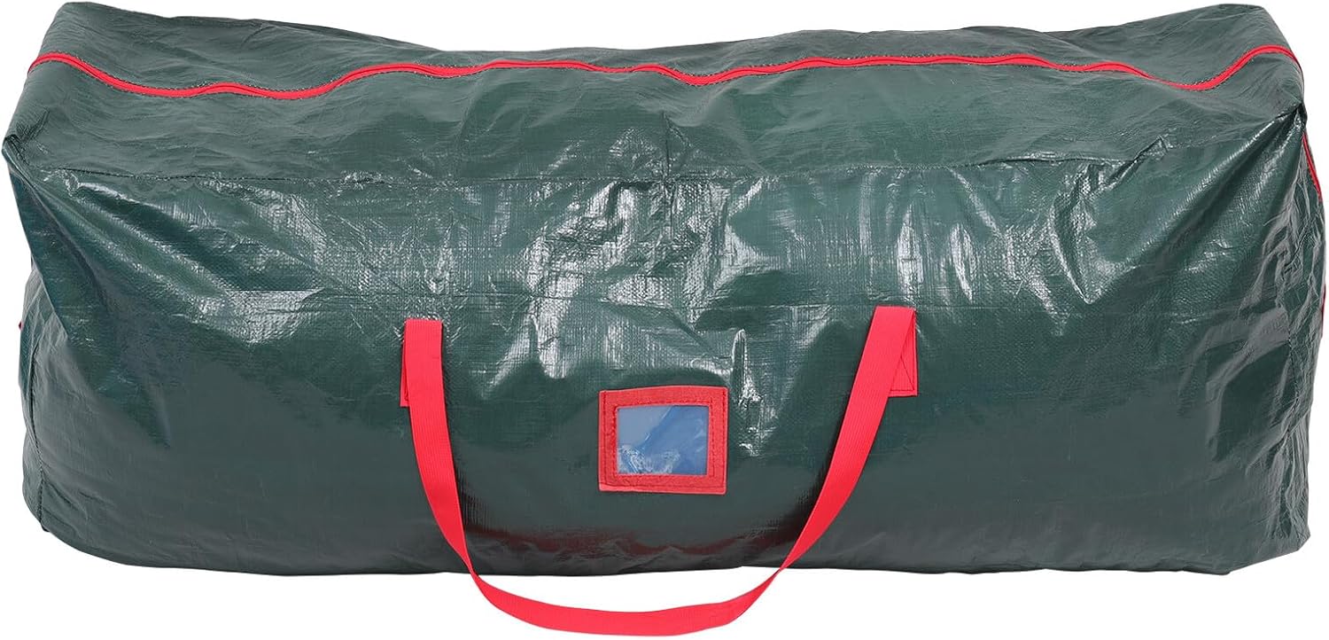 Christmas Tree Storage Bag Waterproof Large Cloth Outdoor Tree Storage Cover 122x34x51cm for Artificial Organization and Protection