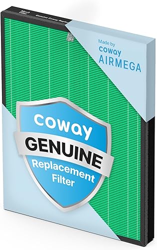 Coway Airmega 230/240 - Juego de filtros de repuesto para purificador de aire, Max 2 Green True HEPA y filtro de carbón activo