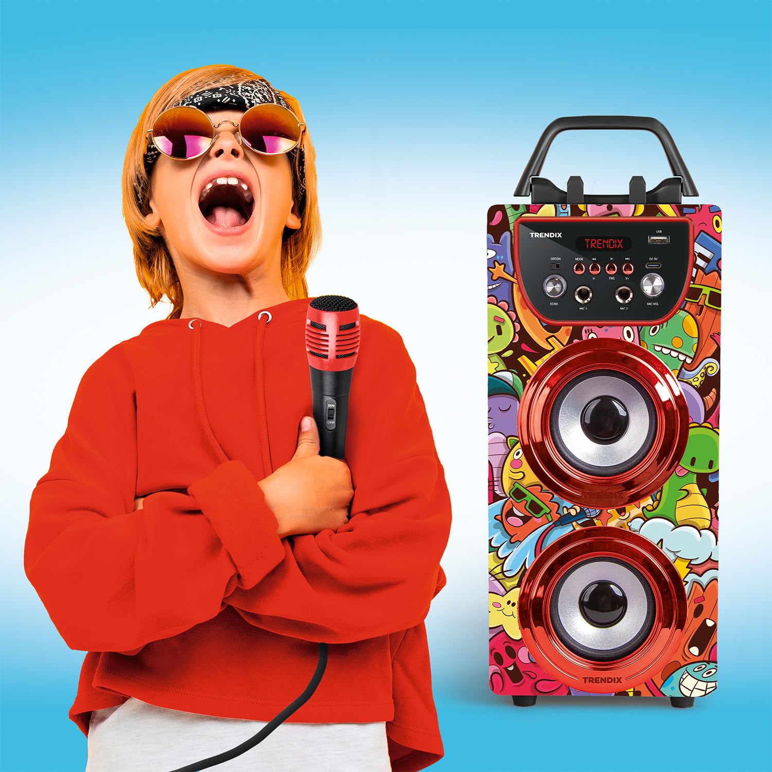 Trendix - Karaoke Machine Kids Monster Club - Image 4