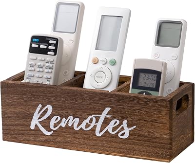 Remote Control Holder, Wall Mount & Desktop Organizer