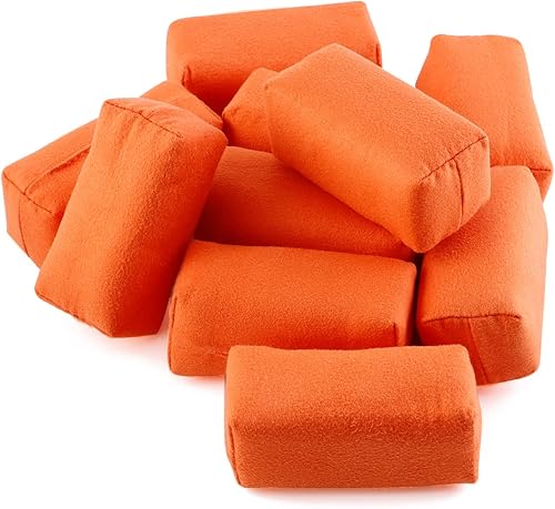 SPTA Almohadilla aplicadora de microfibra, aplicador de esponja de gamuza para detalles de automóvil, 10 almohadillas de esponja de revestimiento