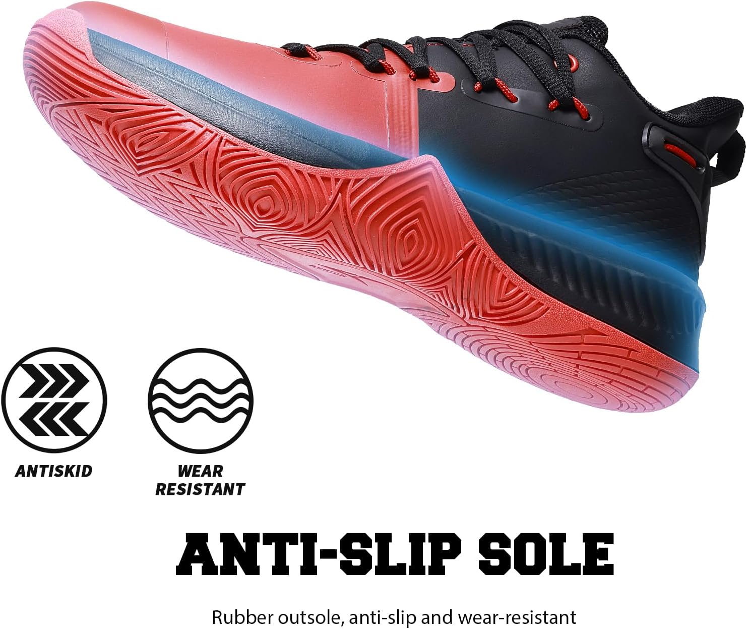 ASHION Men's Lightweight Basketball Shoes - Image 4