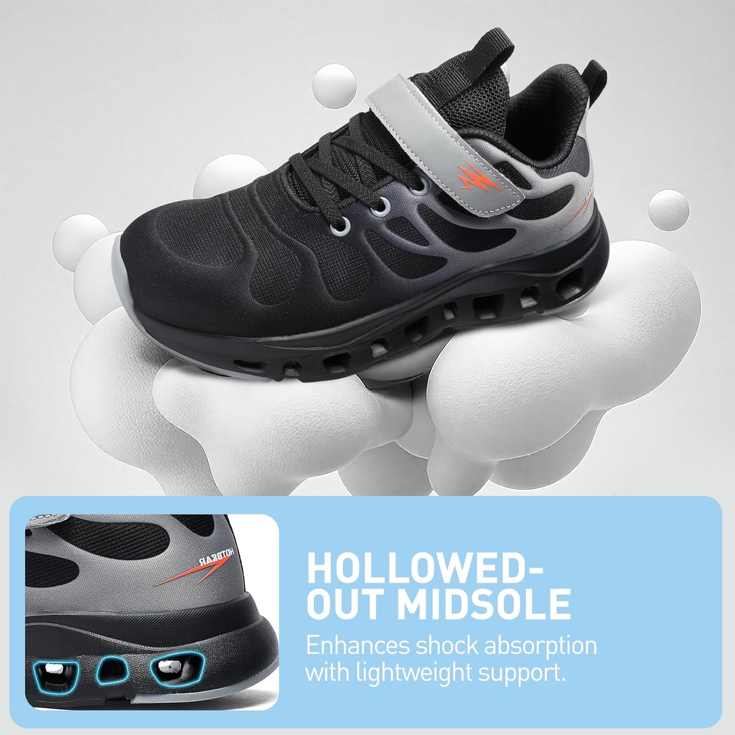 Kids Sneakers for Running Tennis Walking Shoes Lightweight Breathable Sport Casual Shoes - Image 2