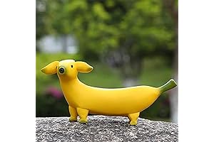 Banana Dog Garden Decor: A Delightful Canine Creation