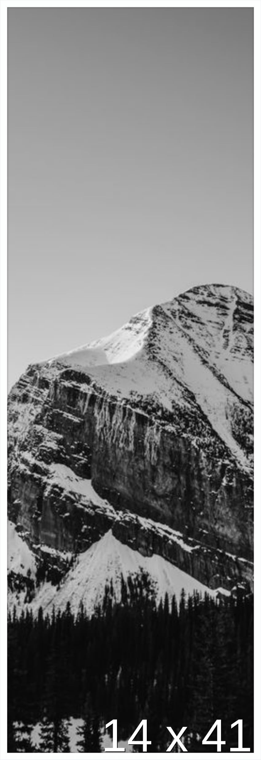 Frame It Easy 14 x 41 White Metal Frame (Ashford)