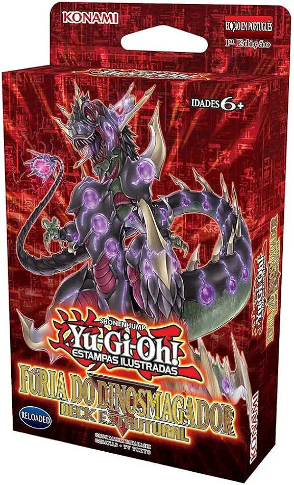 Yu-Gi-Oh! - Deck Estrutural - Fúria do Dinosmagador