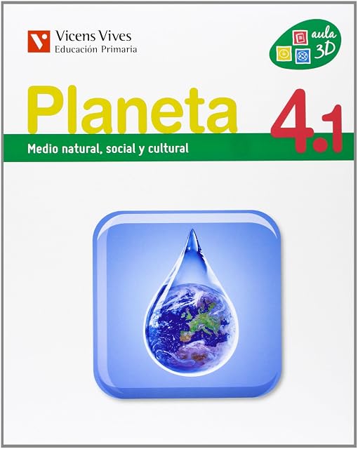 Portada de Planeta 4. La Rioja. Libro 1 2 y 3 4º Primaria