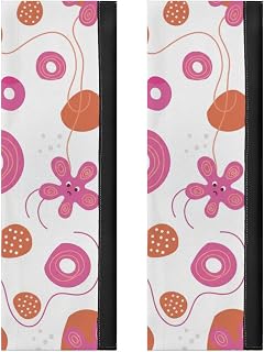 Red Dots Refrigerator Door Handle Cover, Kitchen Decor Toolbox Handle Protection Anti Slip Cover Appliance Protector for Dishwasher Freezer, Keep Appliance Clean from Handprint Smudges 2 Pcs