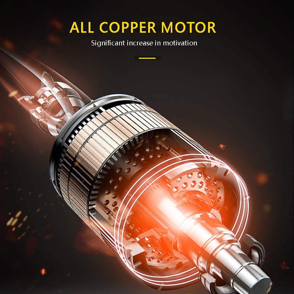 Hammer Drill, Impatto Trapano Elettrico 220V Selettore Multi-Function, Trapano Elettrico con 360 ° di Rotazione della Maniglia